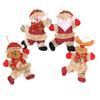 Christmas Ornaments Santa Claus Snowman Christmas Tree Pendant Doll Hanging Pendants For Home Noel Natal Happy New Year Gift