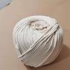 1.5mm-5mm Three-Strand White Cotton Rope for Tapestry Weaving and Wrapping Rice Dumplings