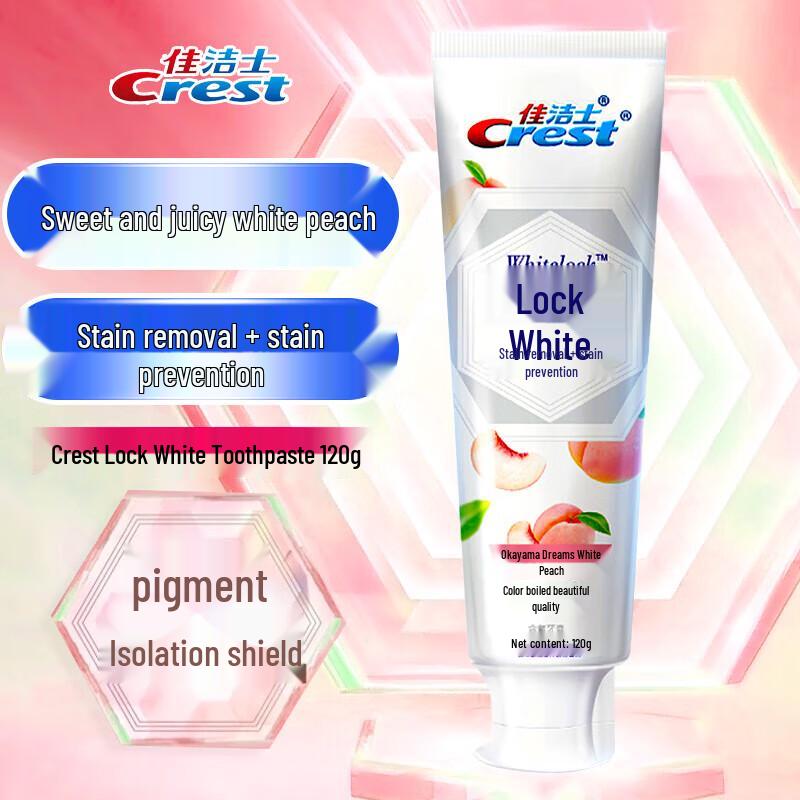 Crest Okayama Dream White Peach Whitening Toothpaste