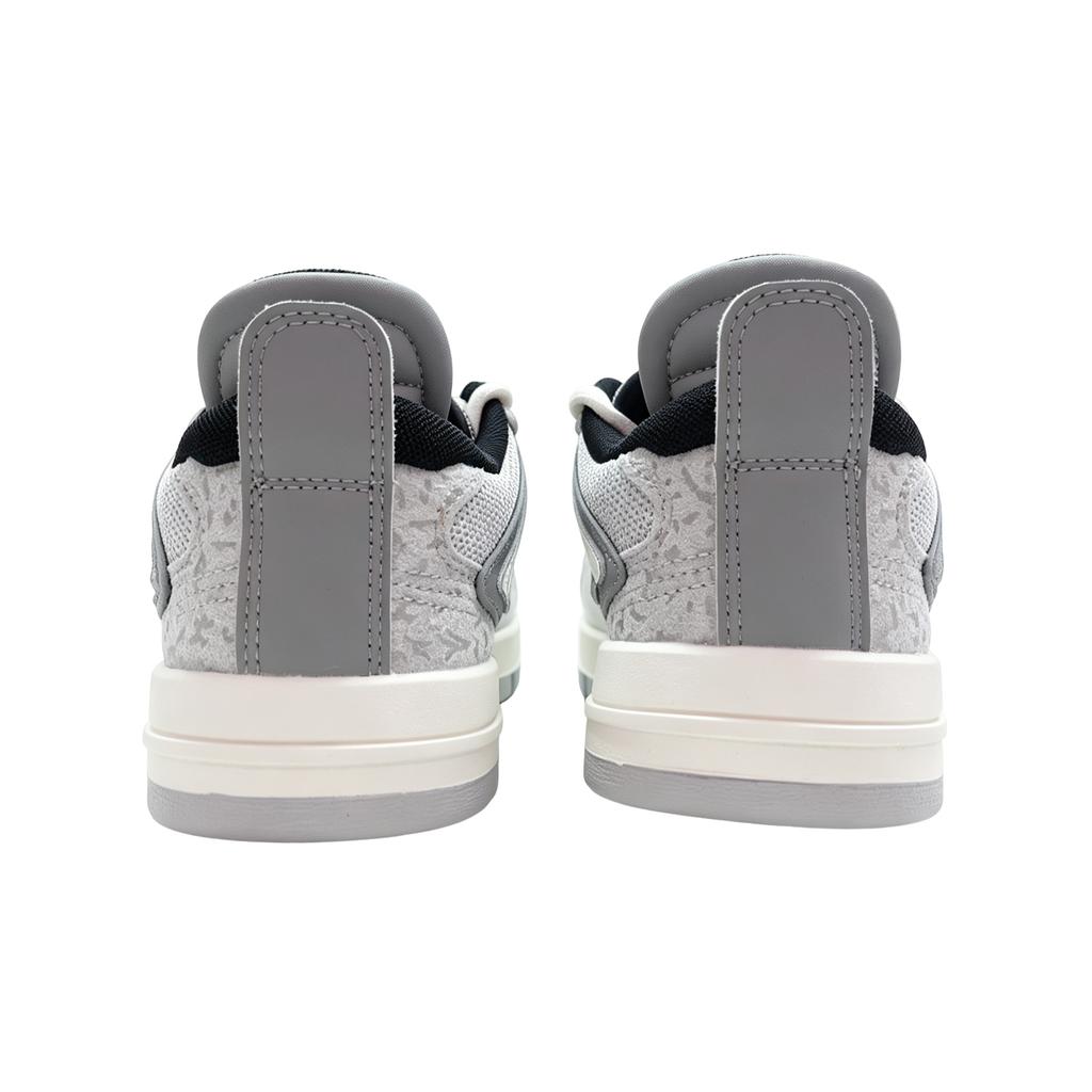 Li Ning We I Pro Gray Retro Trendy Versatile Wear-Resistant Breathable Low-Top Skate Shoes Women sneakers AGCW382-2
