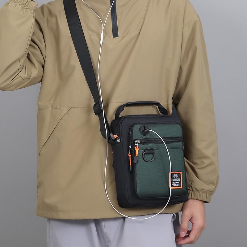 Neue wasserdichte Herren-Umhängetasche - Multifunktionale Crossbody-Sling für Outdoor- & täglichen Gebrauch (Lässig & Langlebig)
