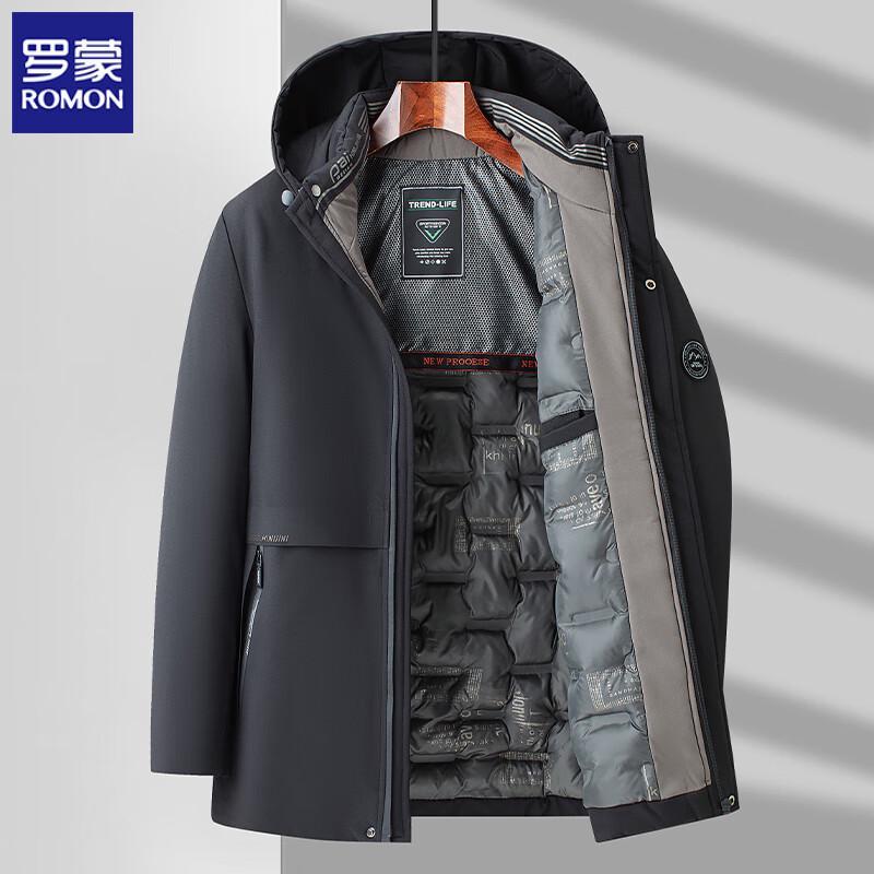 ROMON Men's Winter Warm Hooded Padded Jacket 23855