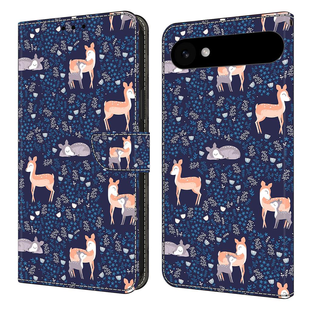 For iPhone 17 Air Wallet Case Pattern Printing PU Leather Flip Stand Phone Cover