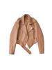2026 European & American Washed Faux Leather Motorcycle Jacket - New Autumn/Spring Collection