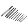 10Pcs Micro Taps High Speed Steel Mini Thread Machine Tap Sets for Clocks Watches