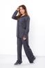 Ladies’ Chic Suede Pantsuit – Elegant Silhouette & Premium Fabric, Demi-season, 3405-047 HC
