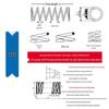 304 Stainless Steel Extension Springs with Hooks - Various Sizes for Automation Equipment