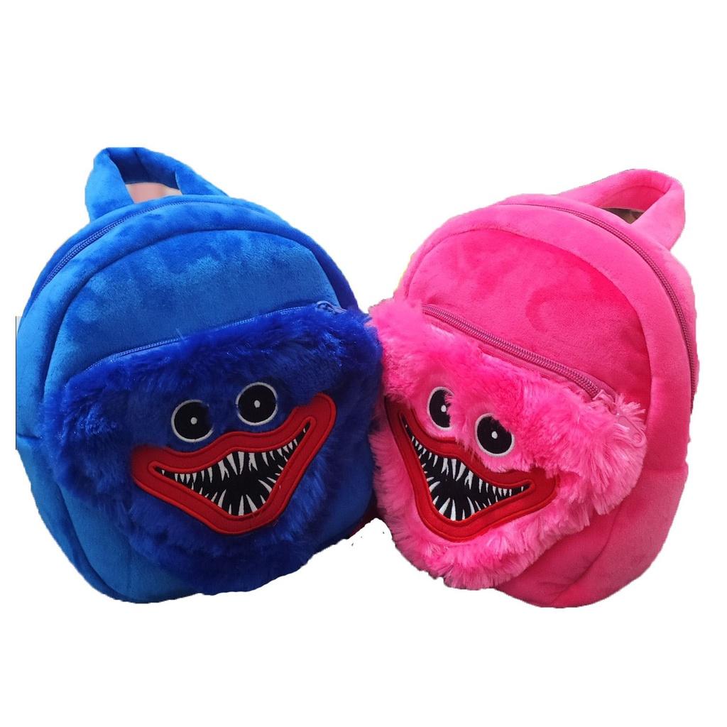 Plush Poppy Playtime Backpack Huggy Wuggy Kissy Missy Stuffed Toys Bag School
