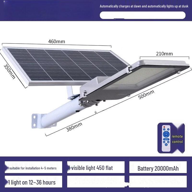 Solar Motion Sensor Outdoor Light