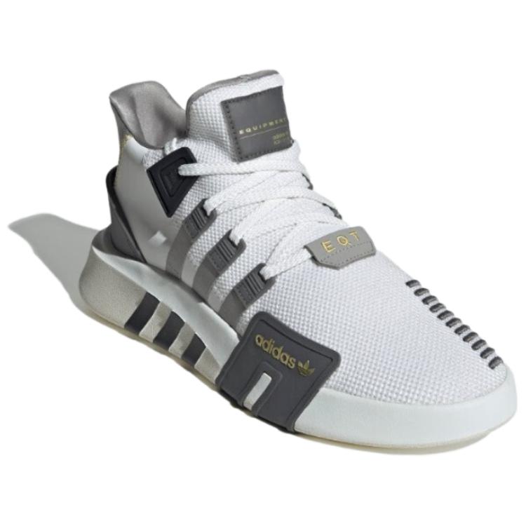 Adidas Originals Eqt Bask Adv Fabric Synthetic Leather Tpu Classic Sports Slip Resistant Durable Mid Top Lifestyle Casual Shoes JI4274