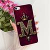 Fashion Crown Letter Case For iPhone 5 5s SE (2016) 4 4s Soft Silicone TPU Back Cover For iPhone5 5s iPhone4 4s Phone Cases