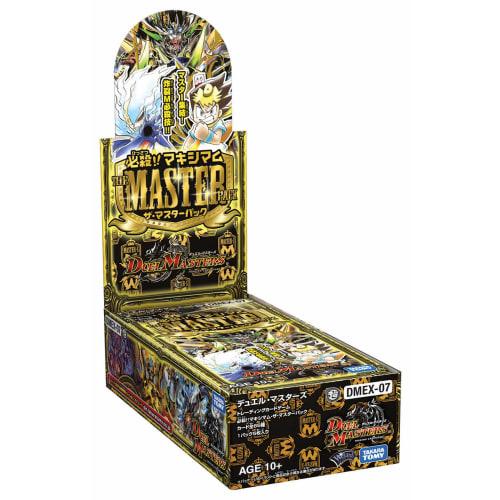 TAKARA TOMY DMEX-07 Duel Masters TCG Hissatsu!! Maximum the Master Pack DP-BOX W70 x H40 x D140mm