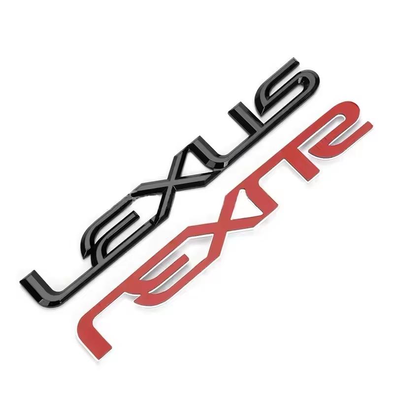 Rear Trunk Emblem Badge Sticker for Lexus ES IS CT GS NX ES250 ES300 ES350 IS250 IS300 IS350 CT200h GS350 NX200 Etc