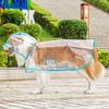 Dog Hooded Raincoat Big Dog Transparent Special Traction Waterproof Pet Full Body Poncho Cape