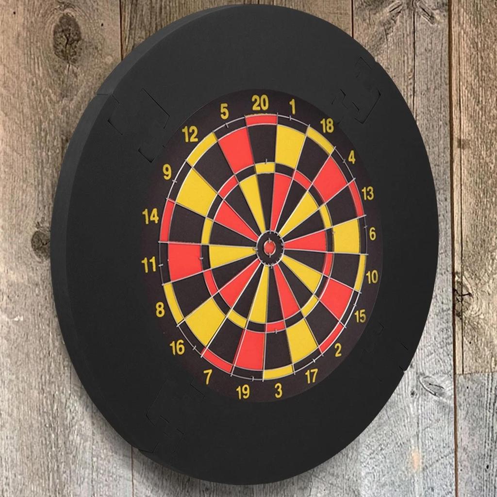 Dart Board Surround Ring Lightweight EVA Dartboard Surround Removable Durable Splicing Dart Board Wall Protector Darts Accessory