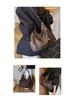 2025 Korean Fashion Large Capacity Crossbody Tote - Retro Autumn/Winter Women's Bag