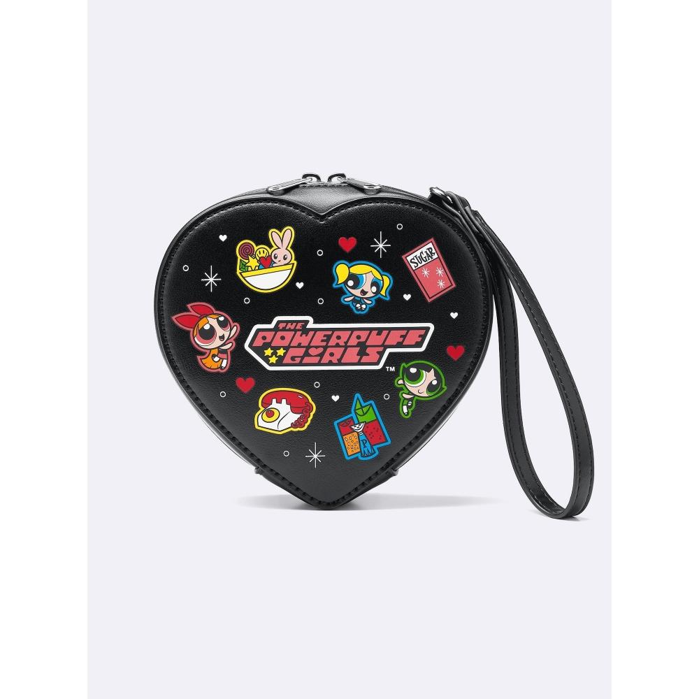 Gu Mini Сумка-сердце Девочки-суперкрошки 09 BLACKONE SIZE 4198₽