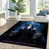 Gothic Style Floor Rug Office Rug Perfect for Foyer Game Room Kitchen Living Rooms Anti-slip Rug Office Home Decor Perfect Gift for Women/Men