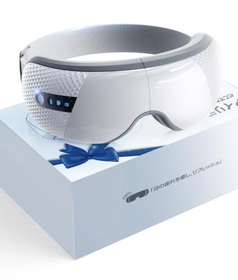 Anycee Eye Warmer Fully Rechargeable Heated Eye Mask with and Volume 3D Eye Hole Bluetooth Music Adjustable Automatic Sleep Silent Easy Cooling Eye
