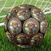 Steampunk Hot Air Balloon Journey Round Football Size 5 Adult Ball Suitable for Training Matches and Outdoor Team.