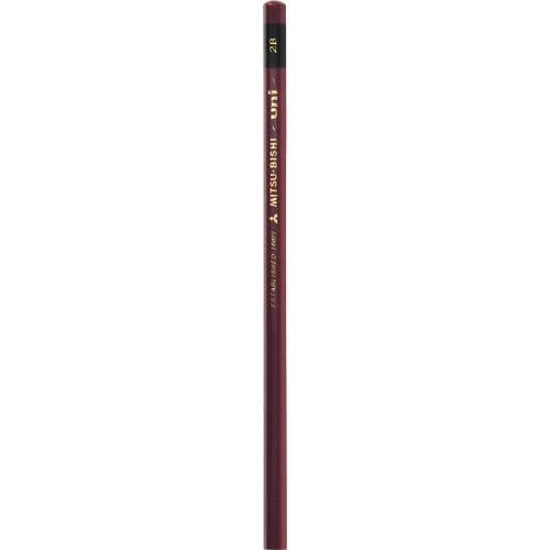 Mitsubishi Pencil 'uni', 2B, Single Pencil, U2B