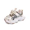 Children's sneakers 2025 spring and autumn baby girl shoes boys solid sole running shoes girls soft sole dad shoes tide