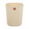 JINGRUIXIANG Simple Hollow Plastic Trash Can