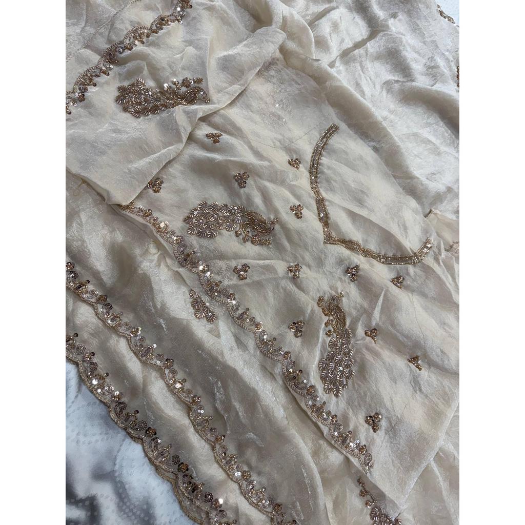 Premium Wedding Wear Embroidered Saree
