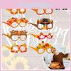 Quirky Thanksgiving Party Decor Funny Glasses For Memorable Photos Characters)