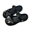 2026 Trendy Women's Rhinestone Ballet Crocs: Summer Outdoor Non-slip Closed-toe Soft Sole Sandals.