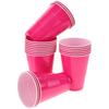 20 Pcs Disposable Party Cup Birthday Decoration (rose Red 16oz Plastic 20pcs) Multi-use Cups Decorative Drink for