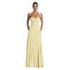 Summer new European and American women's clothing solid color V-neck sleeveless waist slim temperament suspender dress women