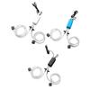USB Fish Tank Oxygen Pump Portable Silent Double Outlet Mini Fishing Oxygen Air Pump for Home Aquari