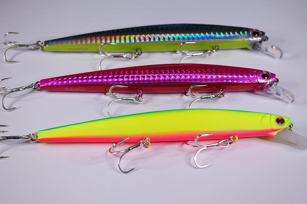 Momo Lures Sea Bass Triple Tungsten Jerking Minnow Jerk Blow 140S 140F Assortment Lure, / (140S 03)