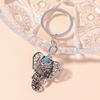 Ethnic Elephant Keychains for Car Key Unique Bohemia Animal Key Rings for Women Men Handbag Accessories DIY Jewelry Gifts