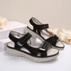 Mode Sommer Damen Sandalen Rutschfest Damen Keilschuhe Leichte Plateau Strandschuhe Übergröße Bequeme Schuhe für Damen Langlebig