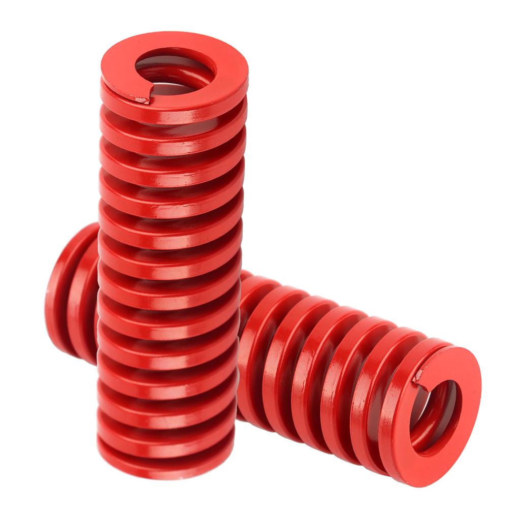 2pcs OD 30mm ID 15mm Medium Load Mould Die Spring Red (TM30*90mm)