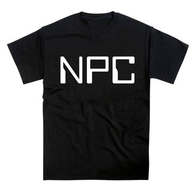 NPC Slogan Videospiel Internet Meme T-Shirt