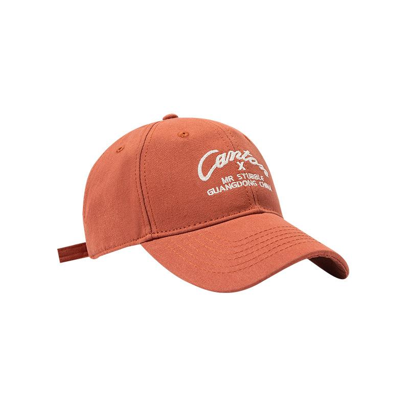 Embroidered Letter Baseball Cap Women Summer Spring Snapback Hat Retro Adjustable Hip Hop Sun Visor Hats