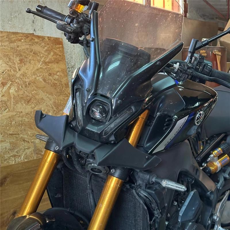 For MT-09 MT09 SP - Motorcycle Front Downforce Aerodynamic Wing Deflector Forntal Spoiler