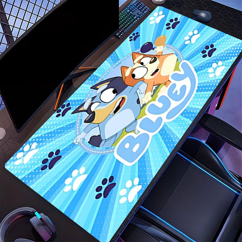 Bluey Print Mouse Pad, for Keyboard Pad Laptop PC Mat for Office Home Use, Desk Decor, Perfect Birthday Gift for Gamers