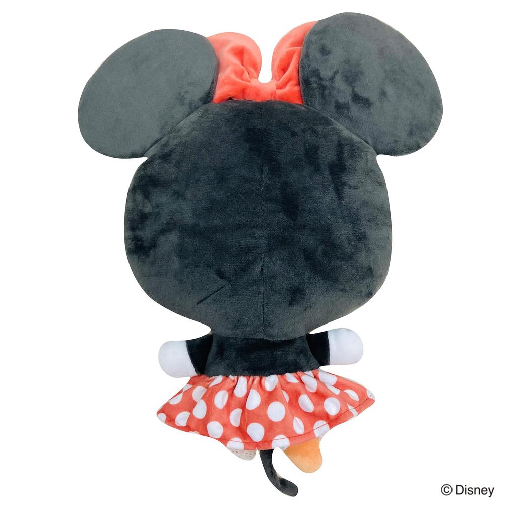 MORIPiLO Disney Minnie Mouse Body Pillow (Yururun Art) Skin-Friendly Micro Fabric Plush Toy Nap Pillow Red 35x40x8cm Disney Character Pillow Morishita