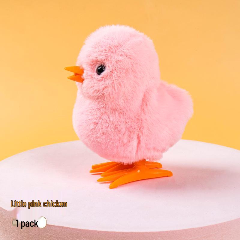 

Lejier Wind-up Plush Toy: Jumping Chicken, Duck, Rabbit & Kangaroo - Fun Gift for Kids
