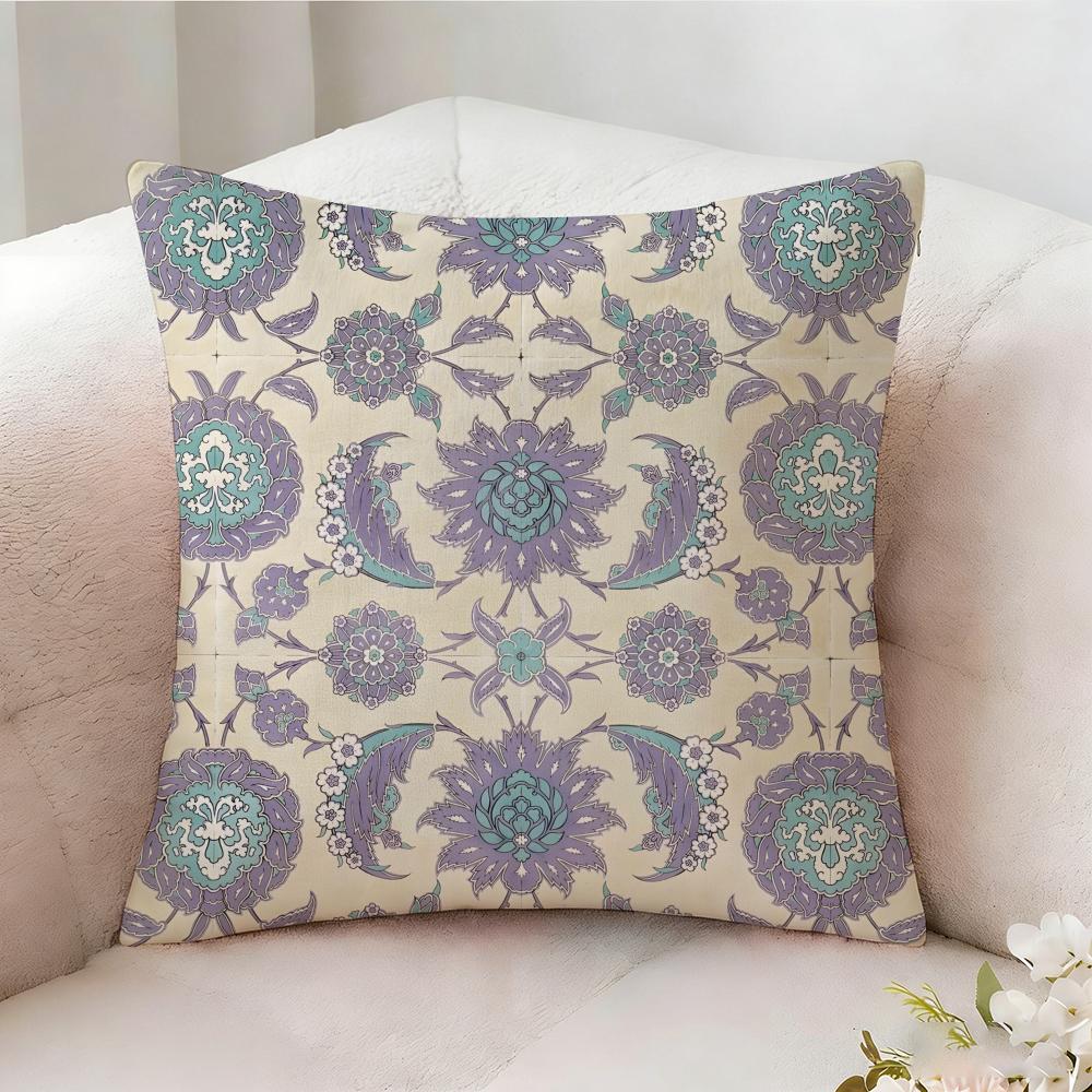 Arabic Patterns Pillow Case Pillowcase Doublesided Printed Sofa Cushion Bedroom Headboard Pillow