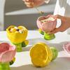 Paintings Flower Type Water Cup Nordic Style Ice Cream Dessert Bowl  Garden