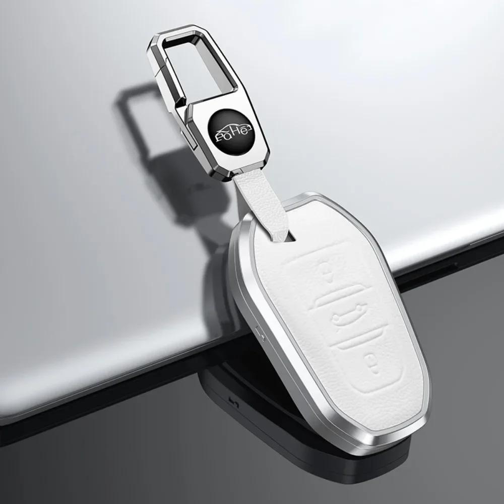 Leather Car Remote Key Case Cover Shell For Peugeot 308 408 508 2008 3008 4008 5008 Citroen C4 C4L C6 C3-XR Picasso DS3 DS4 DS5