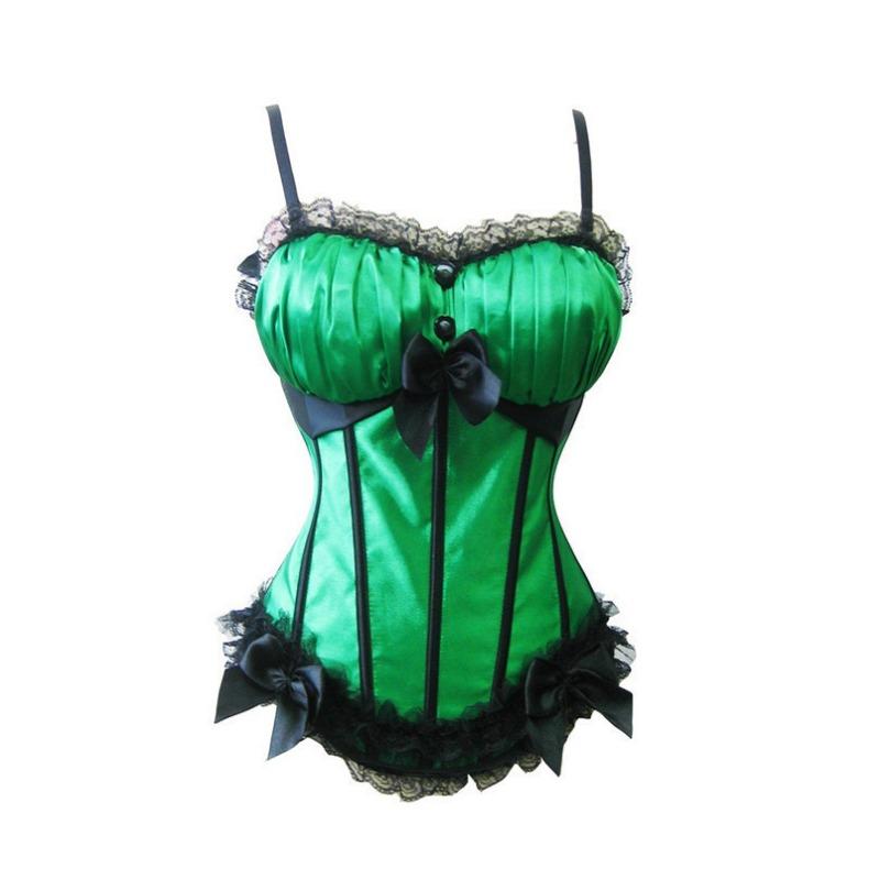 Corsetto Modellante Corpo Donna con Laccetti, Stecche, Spalline Sottili, Coppe Sagomate
