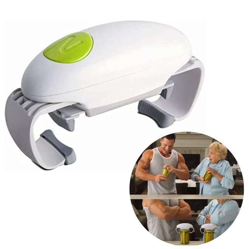 New Electric Can Opener Kitchen Gadget Glass Bottle Smart Labor Saving