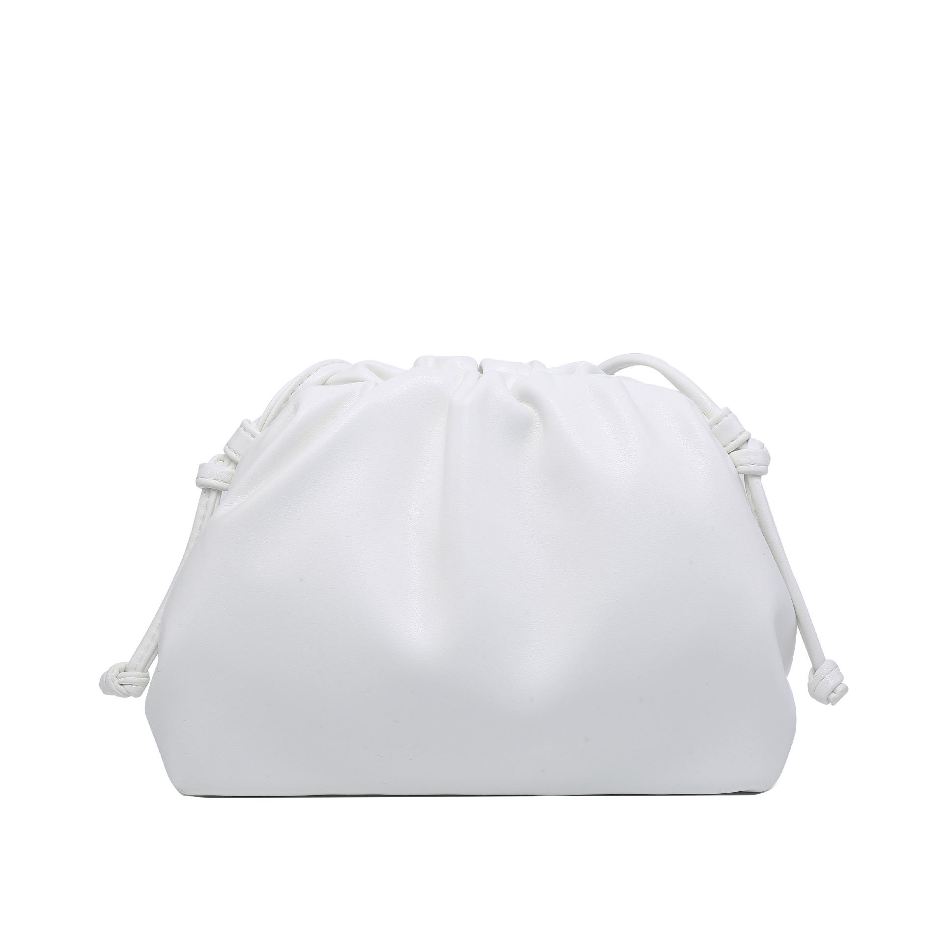 

«Женская плиссированная сумка Cloud 2024 года: Модная сумка через плечо и почтальонка в солдатском стиле 22*9*14CM