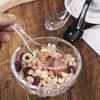 Disposable Plastic Crystal Clear Soup Spoons